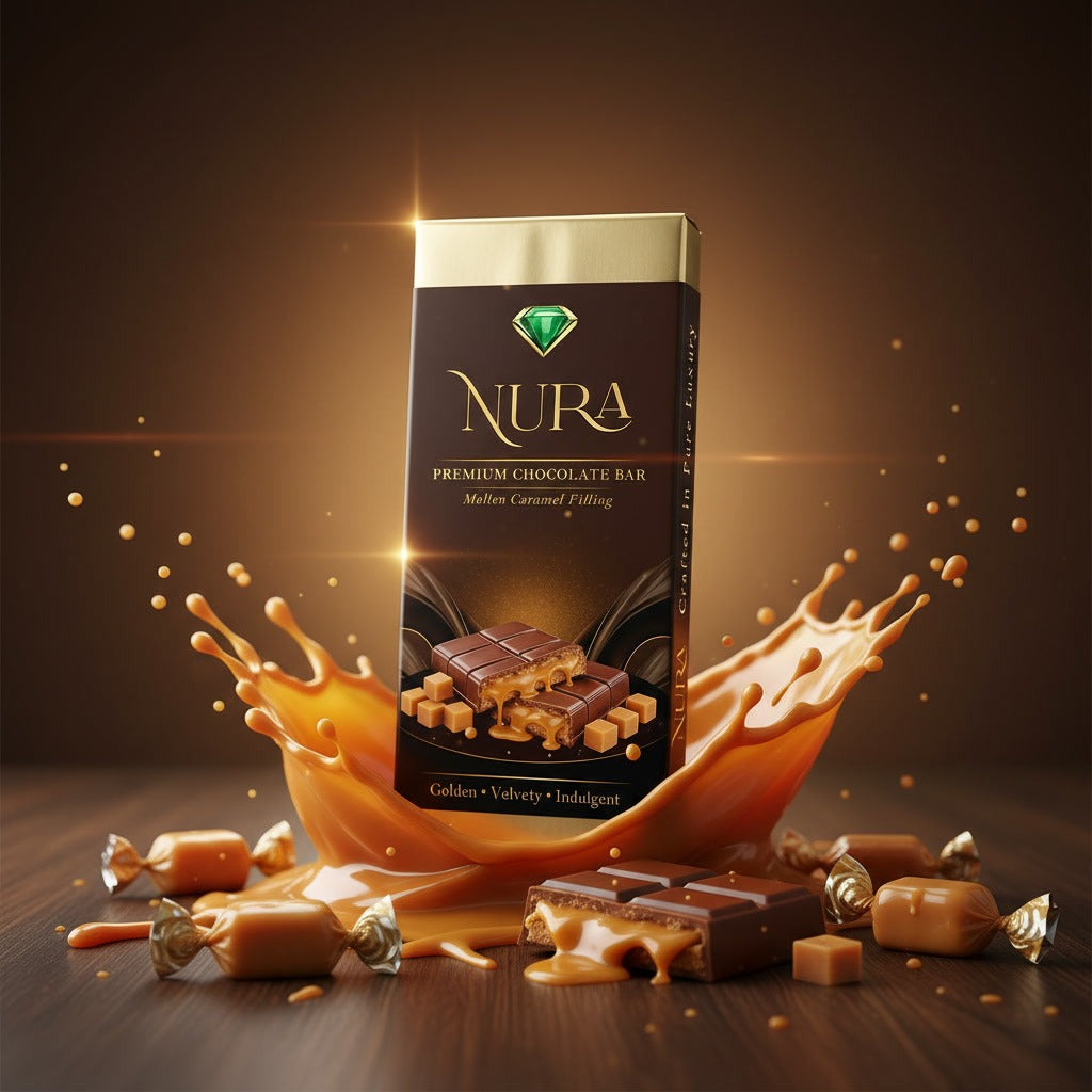 Molten Caramel Chocolate Bar - Small