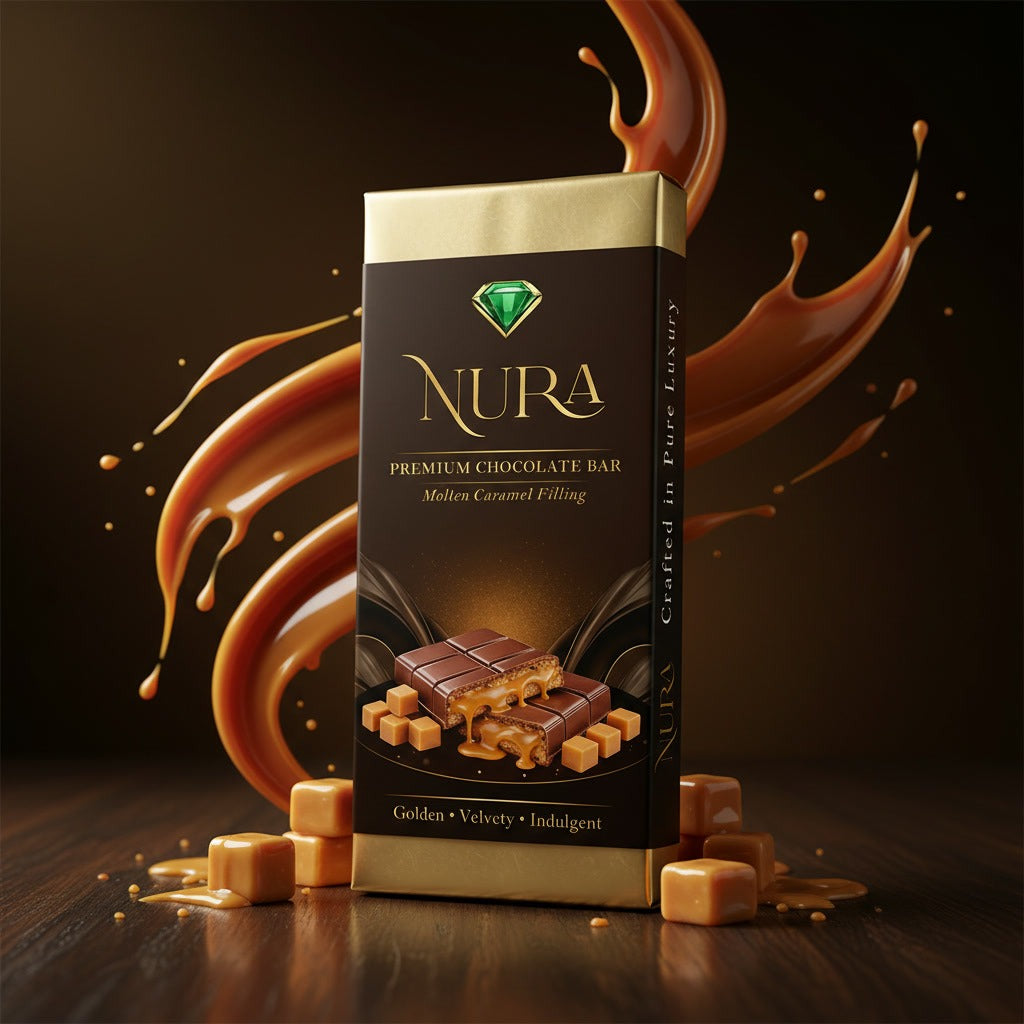 Molten Caramel Chocolate Bar - Small