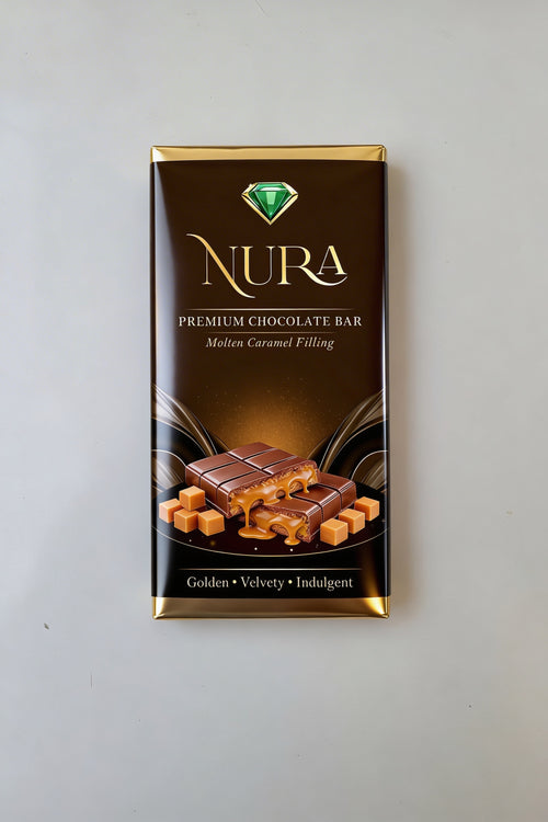 Molten Caramel Chocolate Bar - Large